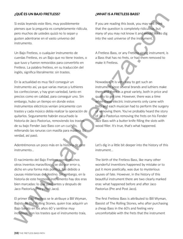 The Fretless Bass Path - eBook 1 The Fretless Bass Path - eBook 1